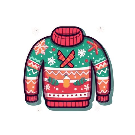 Holiday Sweater Clip Art