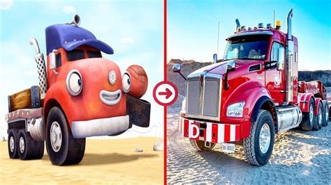 Trucktown Characters In Real Life Part 2 | Cartoon Characters