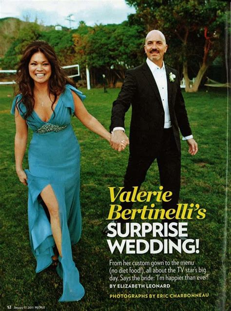 Valerie Bertinelli in David Meister Bridal in People Magazine | Valerie ...