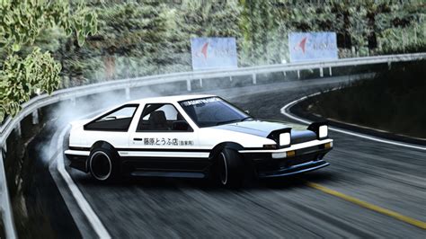 video games, Assetto Corsa, drift, Toyota, Toyota AE86, Toyota Corolla ...