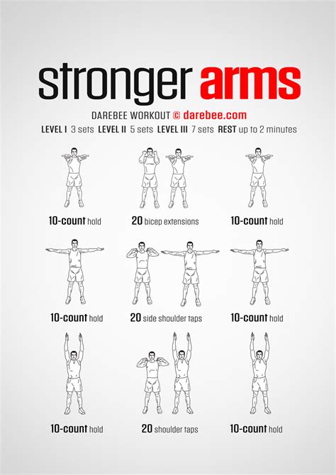 Stronger Arms Workout | Strong arms workout, Arm workout, Workout ...