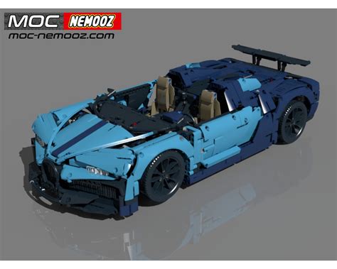 LEGO MOC Bugatti chiron speedster by MOC NEMOOZ | Rebrickable - Build ...