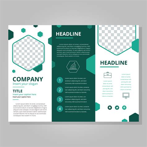 Tri Fold Brochure Template Vector Art, Icons, and Graphics for Free ...