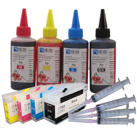 BLOOM compatible FOR HP 711 ink cartridge refill ink kit for HP ...