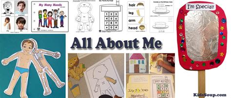 All About Me Activities, Crafts, and Lessons Plans | KidsSoup