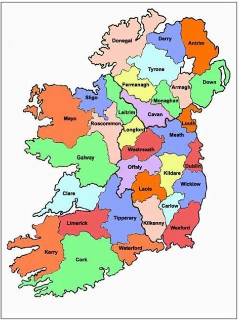 Map Of County Kildare Ireland | secretmuseum