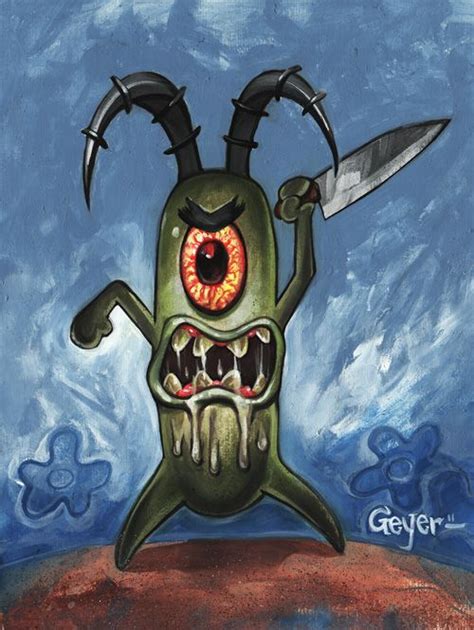 Plankton Spongebob Evil