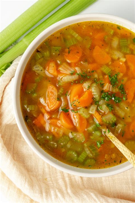 Carrot And Celery Soup - Vegan on Board