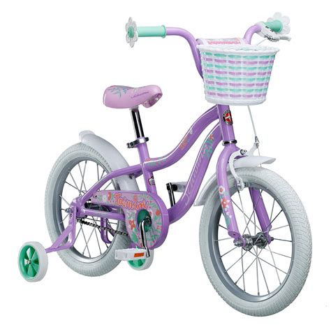 Schwinn Jasmine Kids Bicycle 16 wheel size age 4 to 7 with training ...