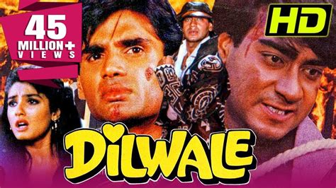 Dilwale (HD) (1994) Full Hindi Movie | Ajay Devgn, Suniel Shetty ...