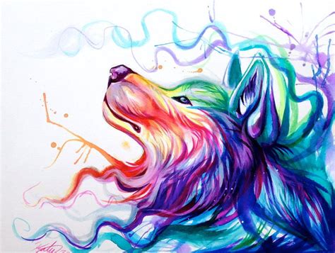 What Animal Are You? | Animal art, Watercolor wolf, Wolf art