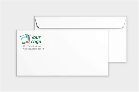 Custom #10 Envelopes with Logos - Discount Tax Forms