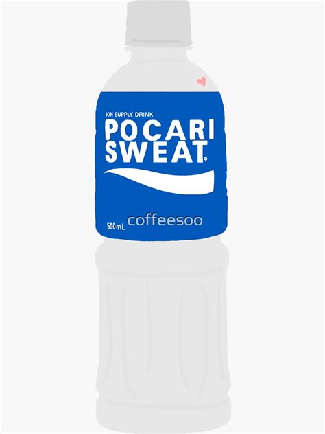 "Pocari Sweat" Sticker by coffeesoo | Redbubble