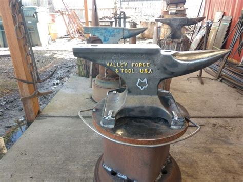 A valley forge and tool 135lb anvil at HEAVY METAL FORGE