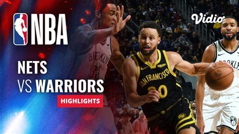 Brooklyn Nets vs Golden State Warriors - Highlights | NBA Regular ...