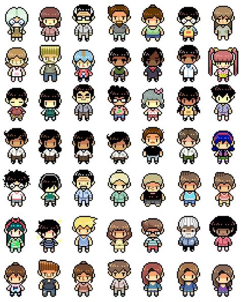 Pin on Dibujos kawaii | Pixel art games, Pixel art characters, Pixel ...