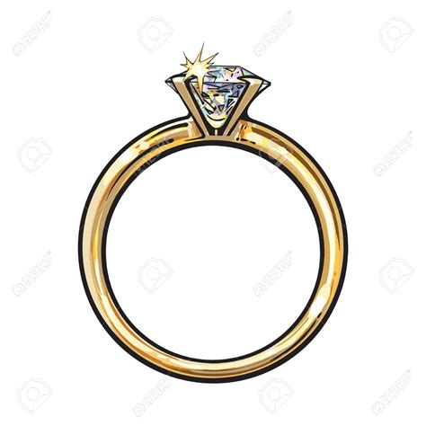 Engagement Ring Drawing at GetDrawings | Free download