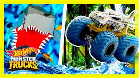 ¡TRAMPA PARA TIBURONES EN LA ISLA MONSTER TRUCKS! 🦈💥 | Torneo de ...