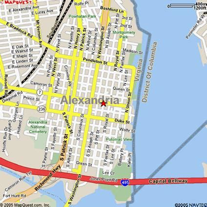 Map Of Old Town Alexandria Va - Maping Resources