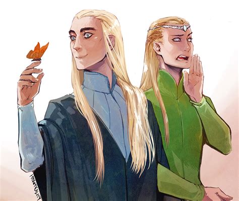 Thranduil and Legolas fan art - Komitet Obrony Thranduila Fan Art ...