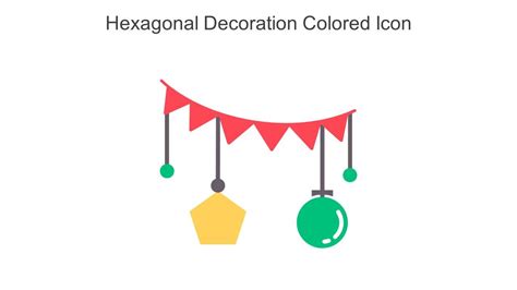 Hexagonal Decoration Colored Icon In Powerpoint Pptx Png And Editable ...