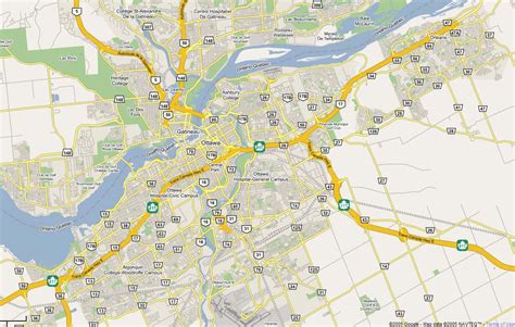 Ottawa Map and Ottawa Satellite Images