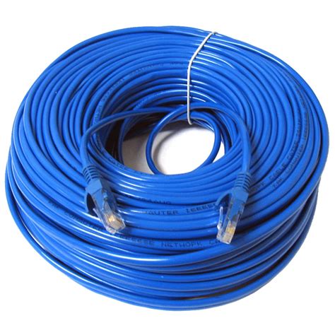 RJ45 Ethernet Cat5 Network Cable LAN Patch Lead, 30m Blue 1pcs on ...