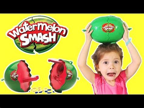 (90) Watermelon Smash Game - YouTube Board Games, Watermelon, The ...