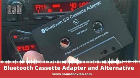 Best Bluetooth Cassette Adapter and Alternative - SoundboxLab