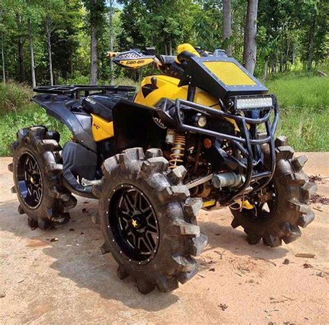 Can Am 4x4 mud bog custom quad | Atv four wheelers, Four wheelers, Atv ...