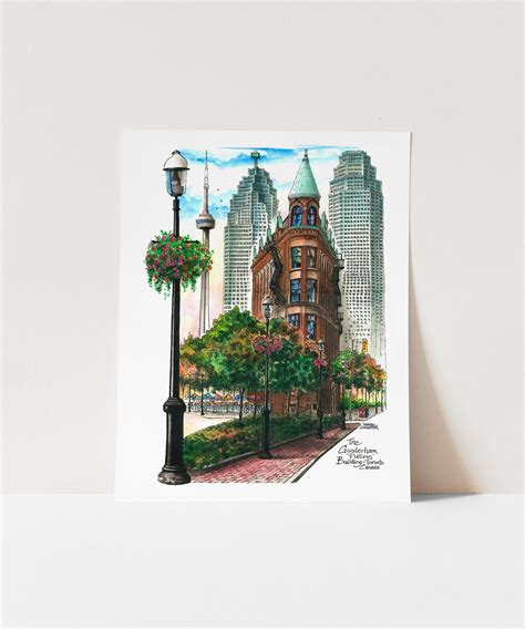 Toronto Historic Landmarks Poster Set of 3 - Totally Toronto Art Inc.