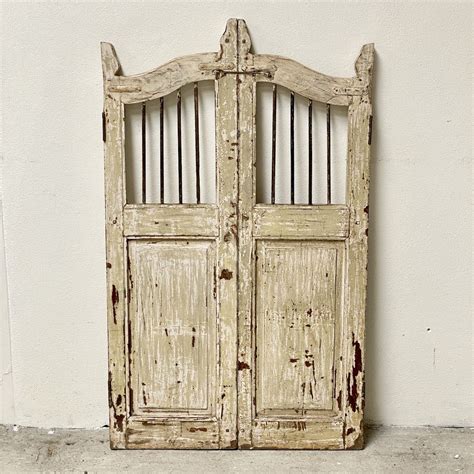 Wooden Dog Gates - Reclaimed Indian Gates - Indigo Sprout