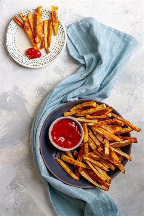 White Sweet Potato Fries (Cinnamon Cayenne!) - Champagne Tastes®