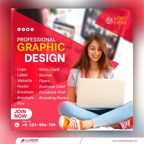 Download Graphic Design Banner Template Free Premium Vector | CorelDraw ...