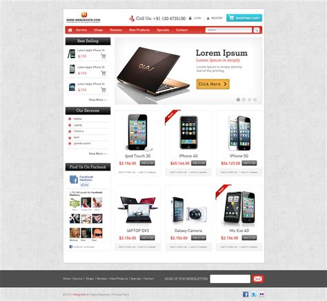 Ecommerce Website Template – emmamcintyrephotography.com