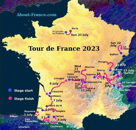 Tour De France 2024 Route Map Stage 5 - Best Map of Middle Earth