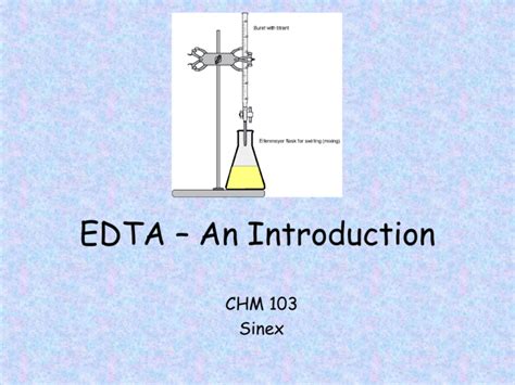 EDTA – An Introduction