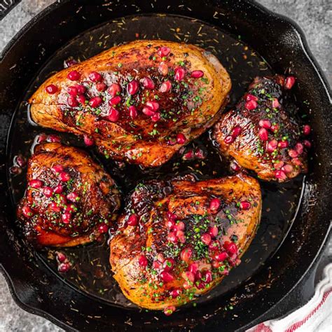 Jordanian Roasted Chicken with Pomegranate Sauce + Video - Silk Road ...