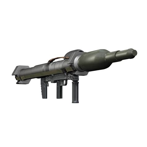 Anti-tank Rocket Launcher Panzerfaust 3 3D Model by panaristi