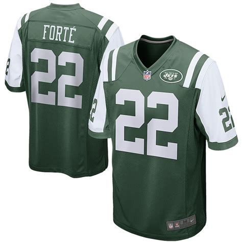 Nike Matt Forte New York Jets Green Game Jersey