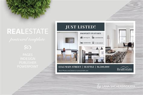 Real Estate Postcard Design Templates - Sfiveband.com