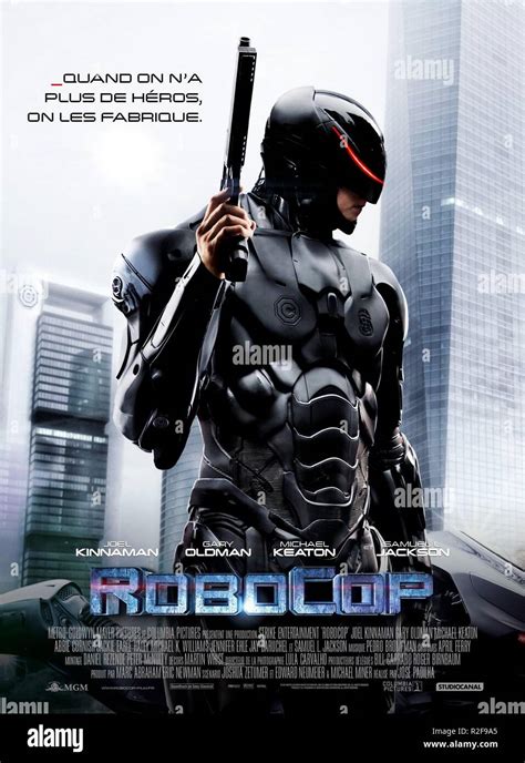 Robocop 2014 movie poster hi-res stock photography and images - Alamy