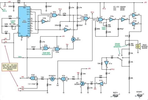 Gambar Gambar Skema Rangkaian Elektronika Part 8 Pewaktu Mandi ...