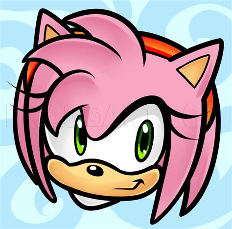 How to Draw Amy Rose Easy Amy Rose, Sonic Birthday Parties, Sonic Party ...