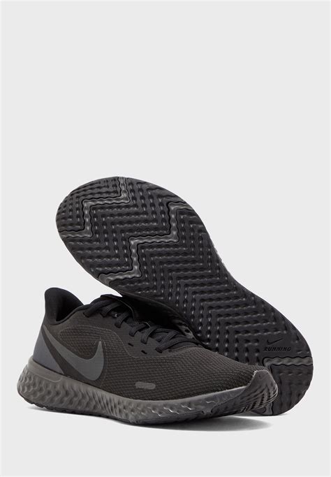 Buy Nike black Revolution 5 for Men in Dubai, Abu Dhabi