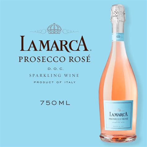 La Marca Prosecco Rose Sparkling Wine 750ml - Walmart.com