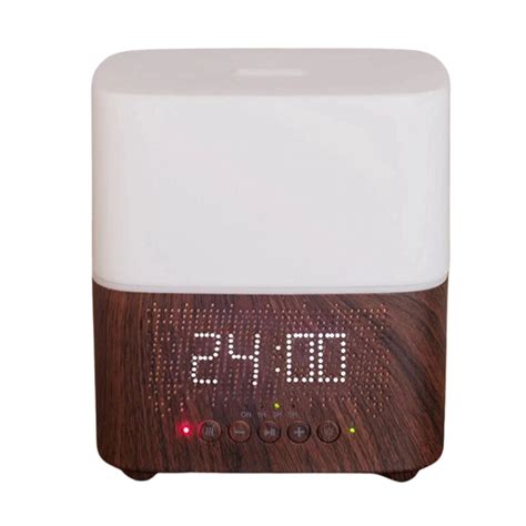 GB Multi-functional Aroma Oil Diffuser With Alarm Clock And Speaker-AS ...