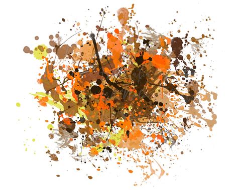 Background Paint Splatter Orange Splash Frame Splatter Background ...