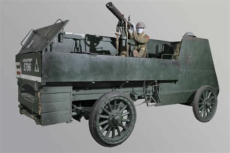 Land Transportation - Armoured Car | Canada and the First World War