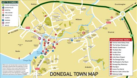 Donegal Town Map - Town Maps